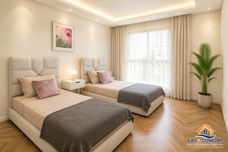 Location appartement 2 chambres meublé de 91 m² – Casablanca Finance City CFC