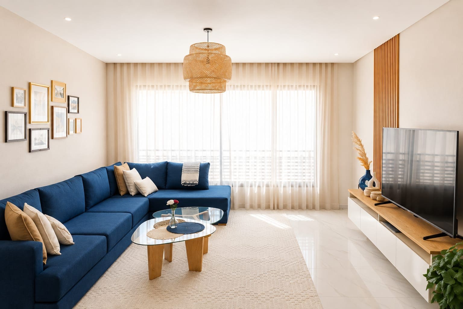 Read more about the article Location longue durée Studio les Princesses neuf haut standing meublé de 56 m² – Casablanca