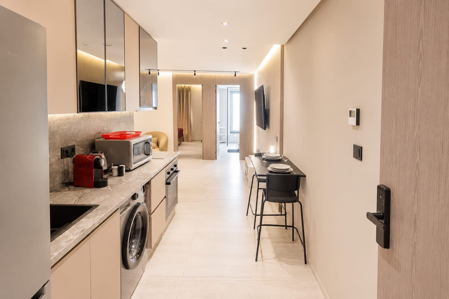 Read more about the article Location studio meublé neuf haut standing de 41 m² meublé – Riviera, Casablanca