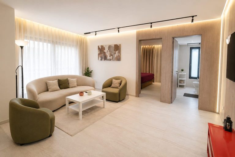 Location studio meublé neuf haut standing de 41 m² meublé – Riviera, Casablanca