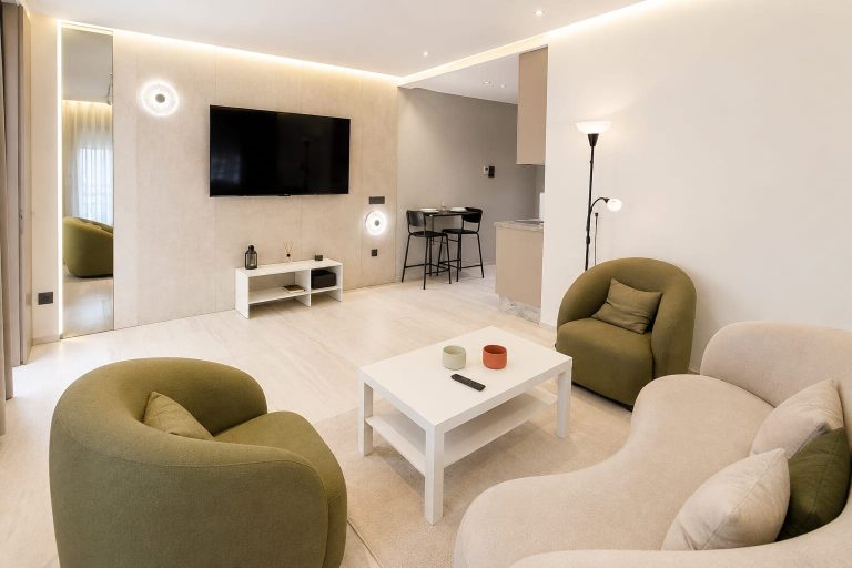 Location studio meublé neuf haut standing de 41 m² meublé – Riviera, Casablanca