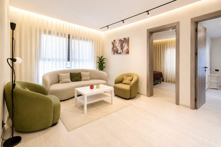 Location studio meublé neuf haut standing de 41 m² meublé – Riviera, Casablanca