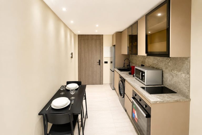 Location studio meublé neuf haut standing de 41 m² meublé – Riviera, Casablanca