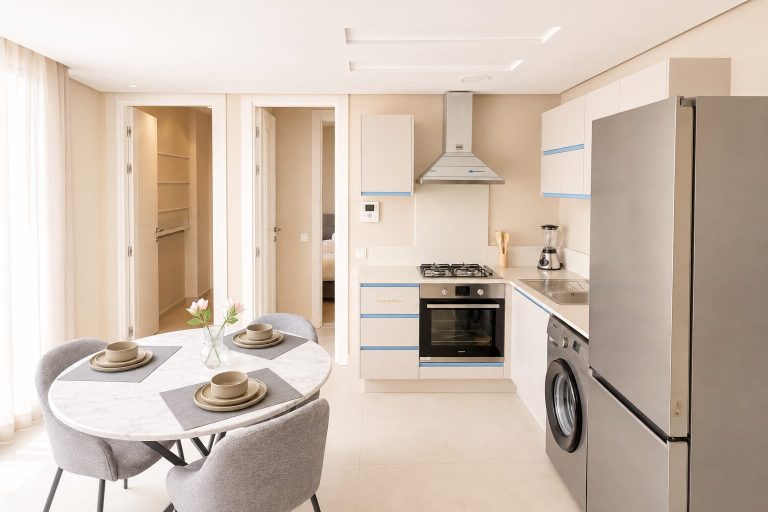 Studio neuf meublé de 45 m² à louer à l’année à Bourgogne – Casablanca