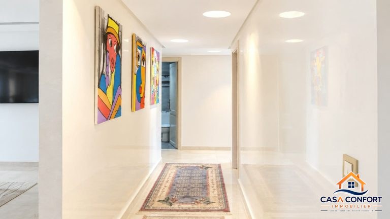 Location appartement 3 chambres de 143 m² meublé ou vide – Bd Anfa, Casablanca