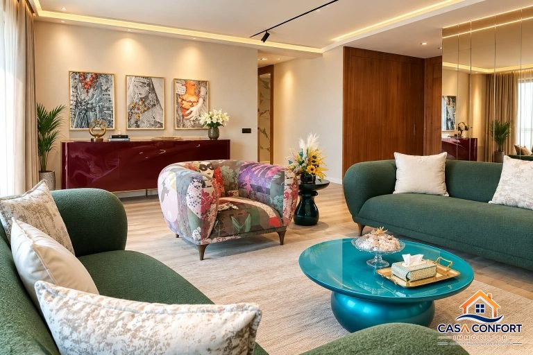 Location appartement premium 2 chambres meublé de 116 m² à Casablanca Finance City
