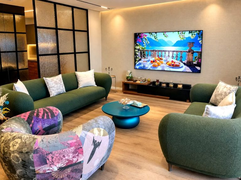 Location appartement premium 2 chambres meublé de 116 m² à Casablanca Finance City