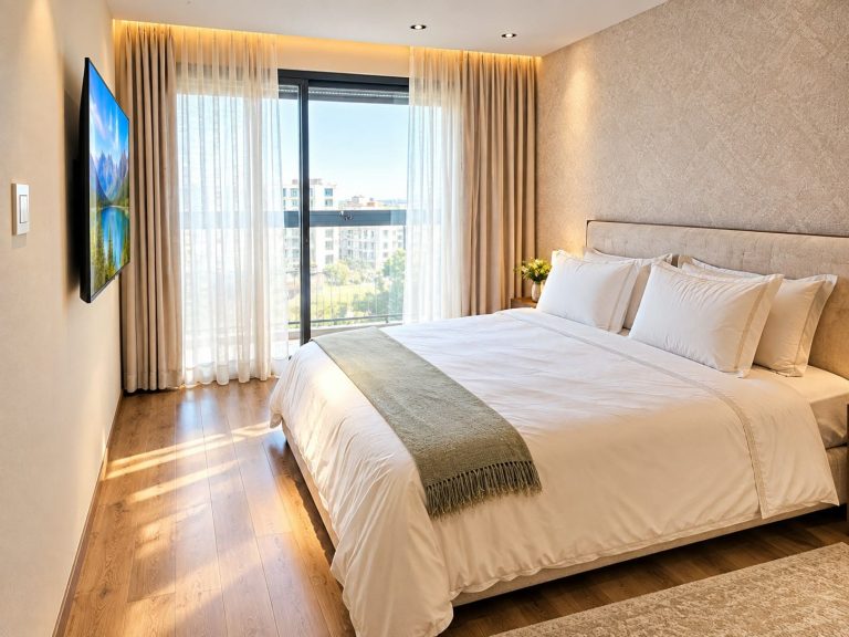 Location appartement premium 2 chambres meublé de 116 m² à Casablanca Finance City