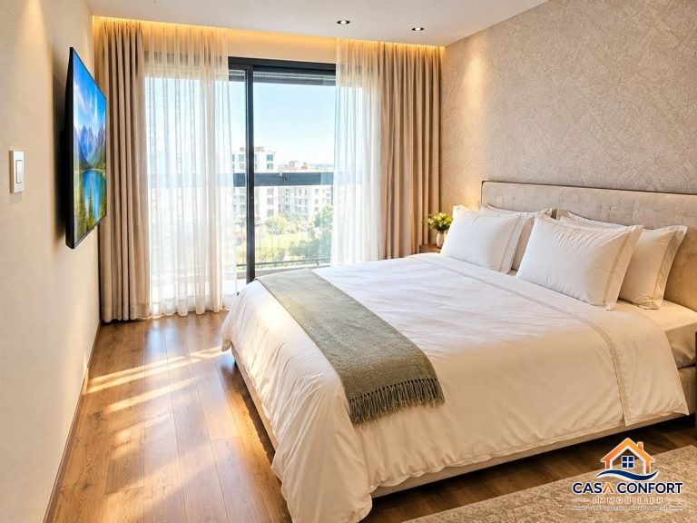 Location appartement premium 2 chambres meublé de 116 m² à Casablanca Finance City
