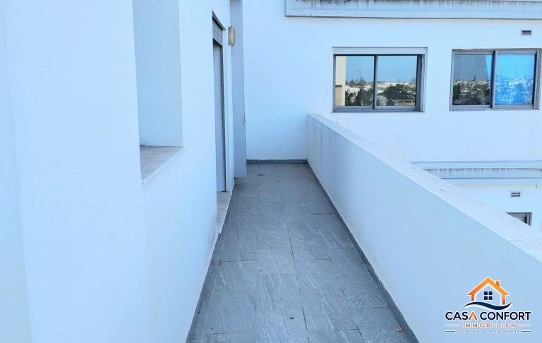 Location longue durée appartement 2 chambres meublé de 114 m² à Casablanca Finance City