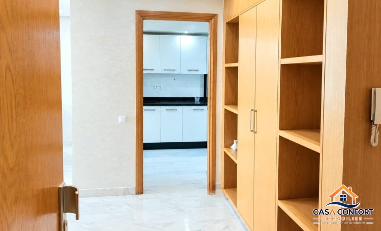 Location longue durée appartement 2 chambres meublé de 114 m² à Casablanca Finance City