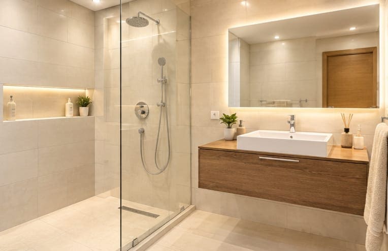Location appartement 3 chambres non meublé à Oasis Casablanca
